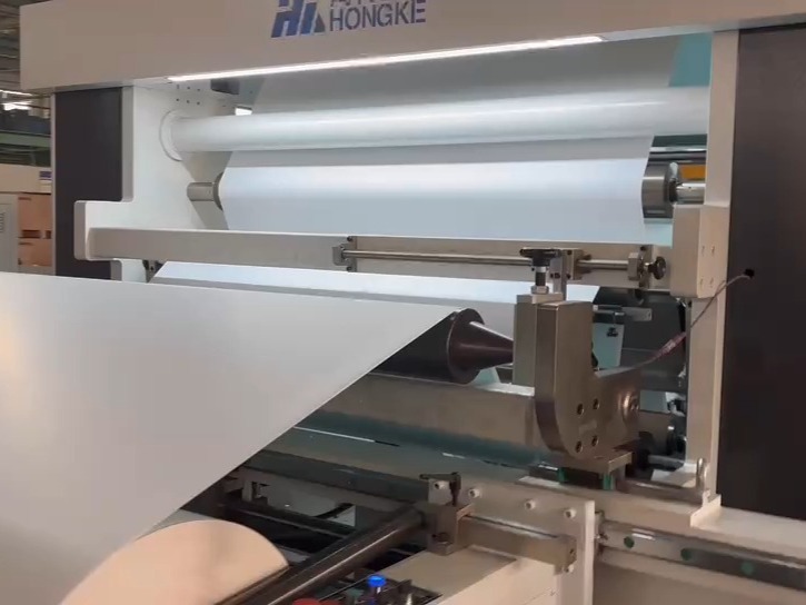 HFQL-GK系列全自動(dòng)高速龍門式不干膠分切機(jī)（高速600米）